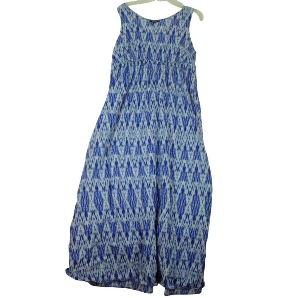 Daisy Fuentes Women's Dress Purple Maxi Coastal Beachy Boho Cottage Size‎ XL